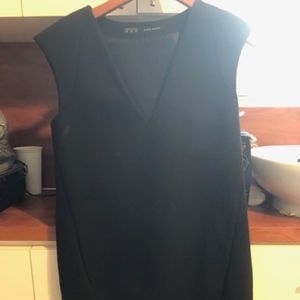 Black zara dress